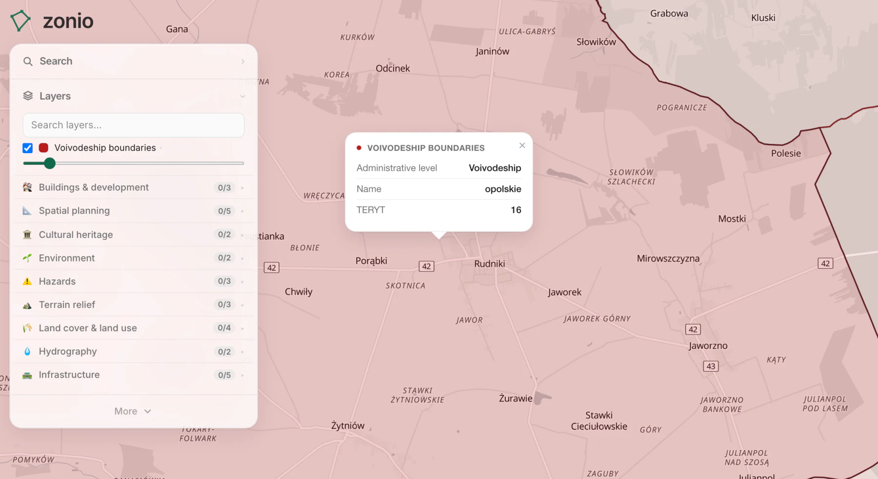 Voivodeship boundaries