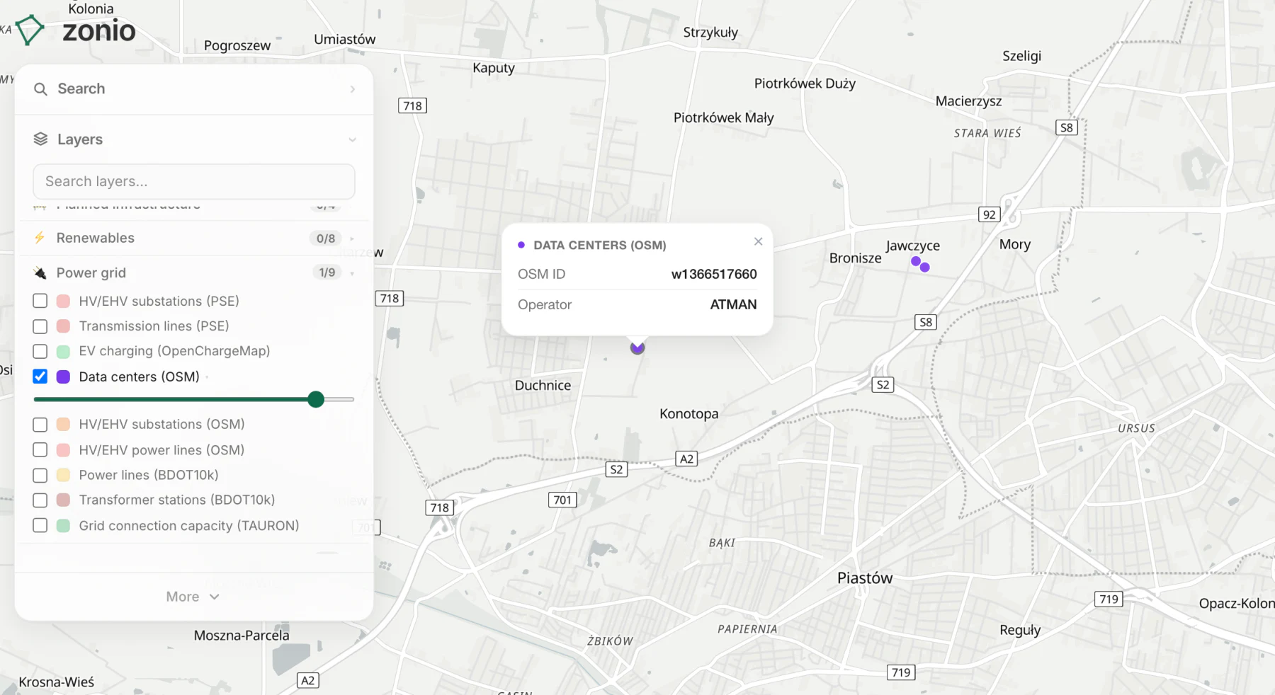 Data centers (OSM)