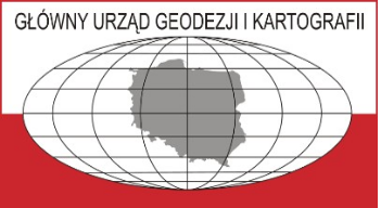 Logo - Główny Urząd Geodezji i Kartografii